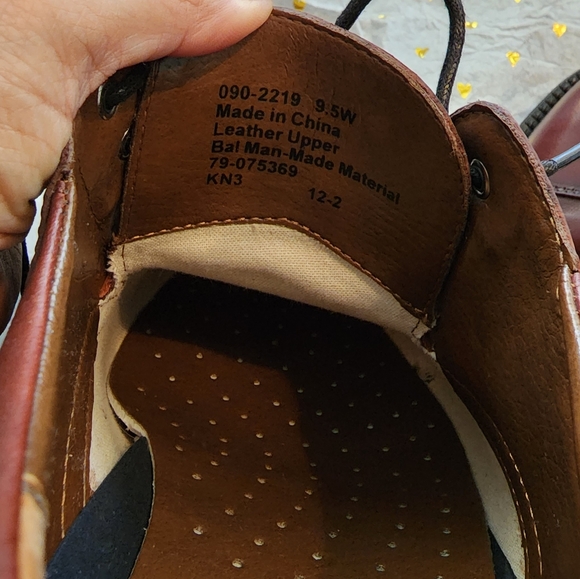 Dockers Gordon Cordovan Burgundy Cap Toe Oxford 9.5W - Picture 8 of 14